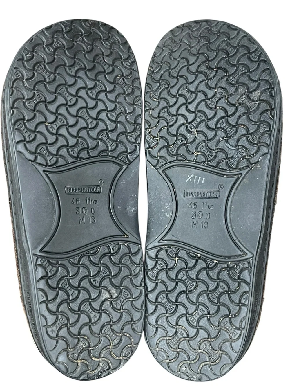 Birkenstock footprints by